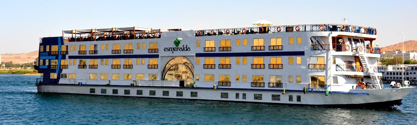 M/S Esmeralda Nile Cruise 4 Nights /5 Days from Luxor to Aswan 