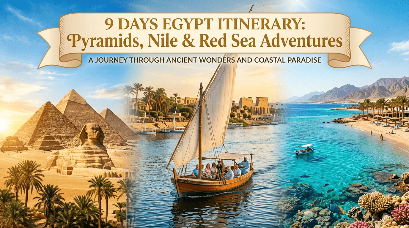 The Ultimate 9-Day Egypt Itinerary: The Best Way to See Egypt