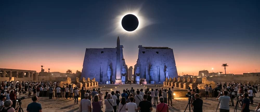 4 Days Cairo & Luxor Solar Eclipse Tour 2027